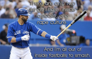 Illustration for article titled Feminist. Jose. Bautista. Or, Sometimes I Fucking Love Tumblr